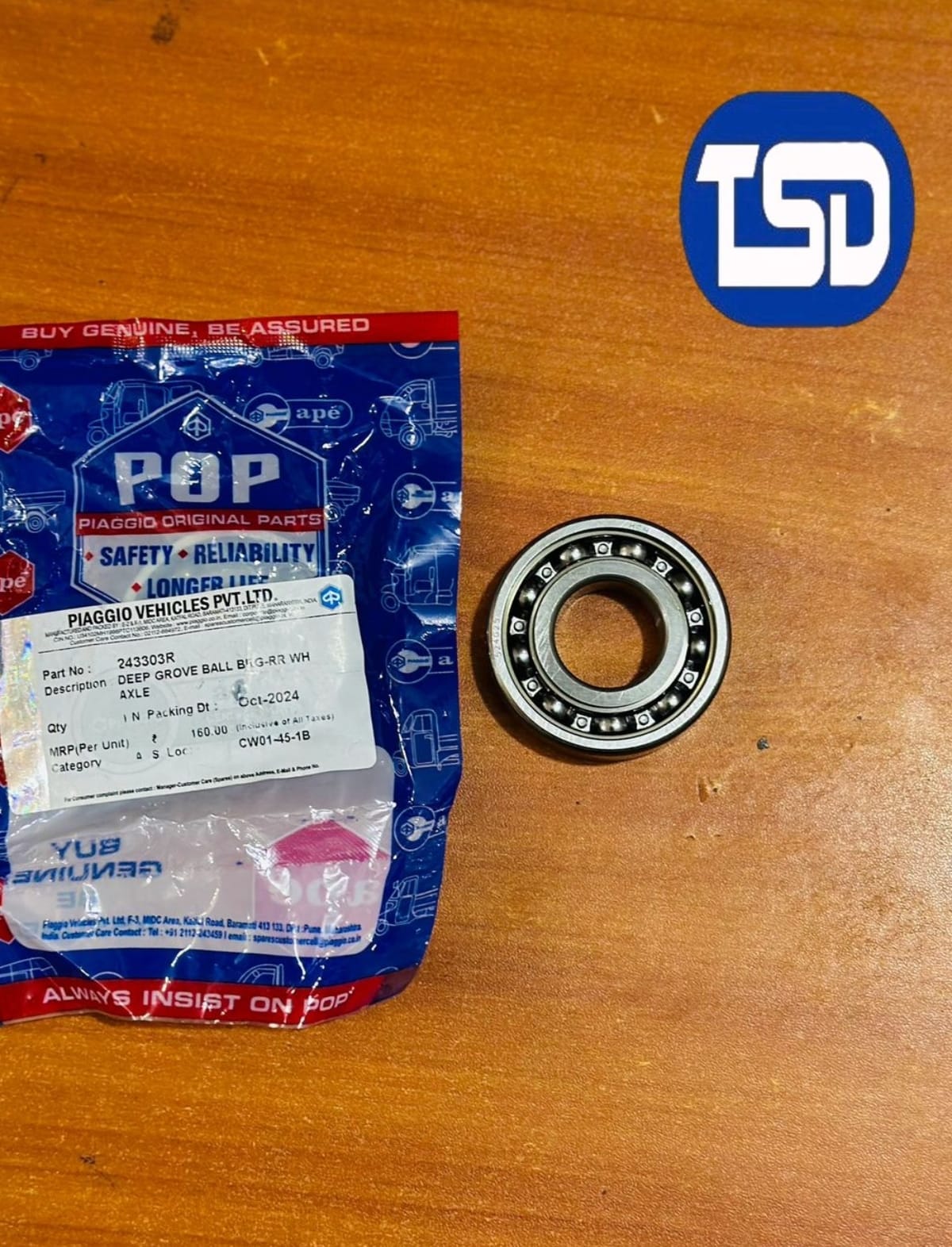 DEEP   GROOVE BALL BRG-RR 243303R
