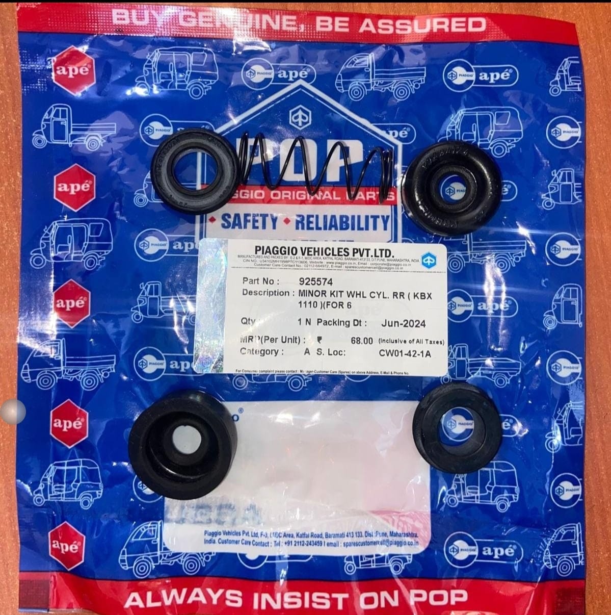 Minor  Kit Whl Cyl  925574