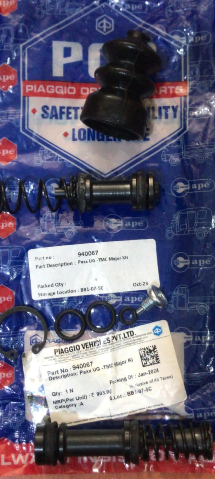 PAXX   UG-TMC MAJOR KIT  940067