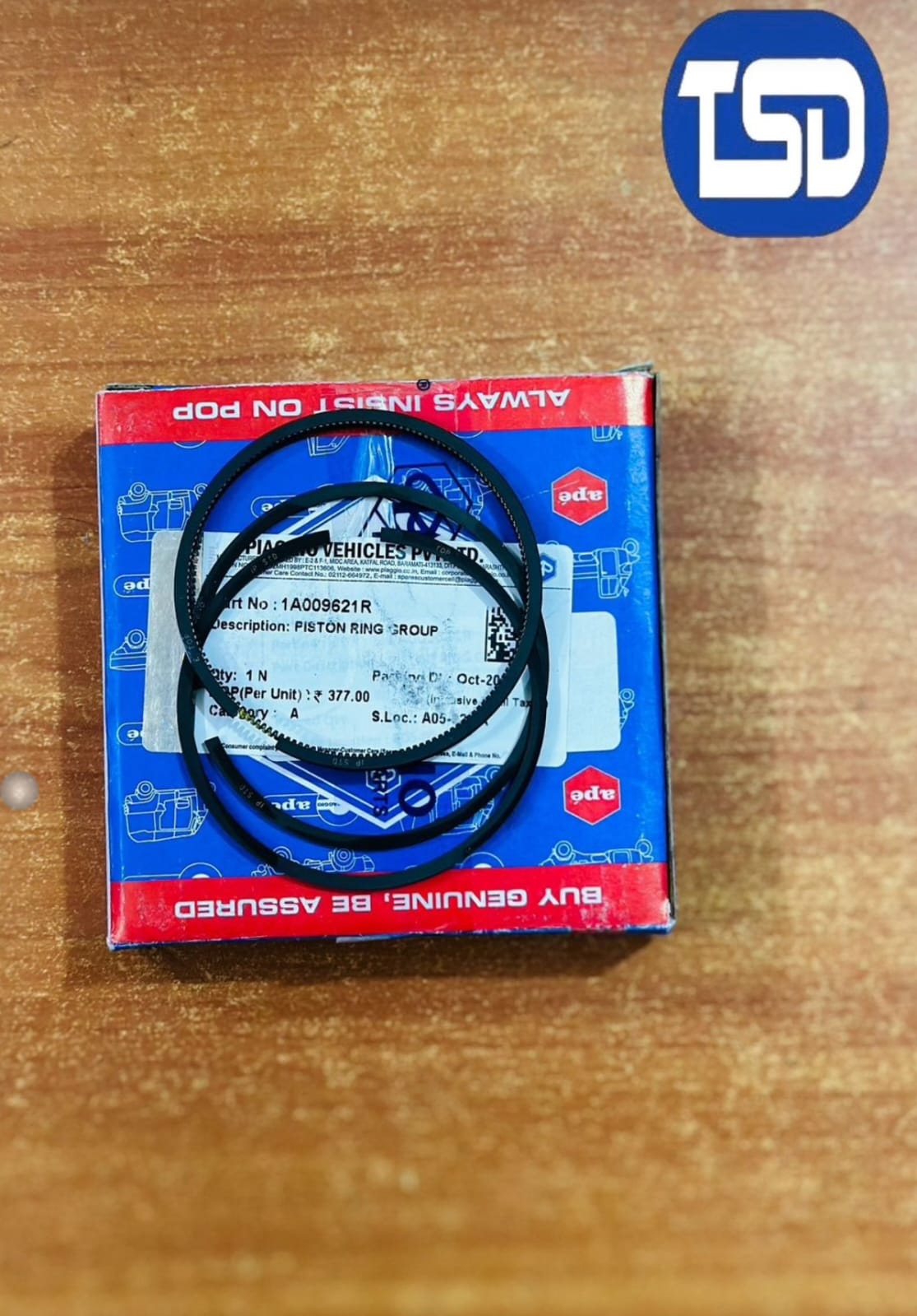 PISTON   RING GROUP  1A009621R
